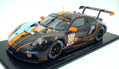 Spark 1/12 Scale 12S046 - Porsche 911 RSR Gr Racing Le Mans Gulf 2023 #86 - Image 1 of 4