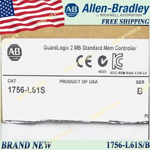 NEW AB 1756-L61S/B GUARDLOGIX CONTROLLER MODULE 1756L61S US Stock 1756-L61S serB - Picture 1 of 5