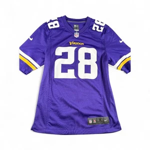 Minnesota Vikings Adrian Peterson #28 NFL On Field Jersey (Nike, Size Small, Pur - Bild 1 von 14