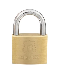 Brinks Solid Brass Body 30mm Resettable Combination Lock - Picture 1 of 3