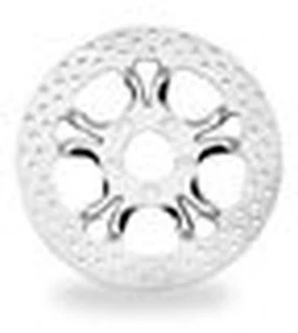 Performance Machine Luxe Two-Piece Brake Rotor - 11.8in Chrome Motorcycle - Picture 1 of 3