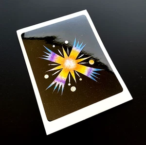 SPACE Komet COSMIC Himmelssterne VINTAGE Vending Sticker Aufkleber Prisma Prismatic - Bild 1 von 5