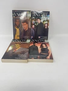 ANGEL 4 Book Lot TV Series ~ Image by Odom ~ Dark Mirror by Gardner ~ Forgotten - Picture 1 of 10
