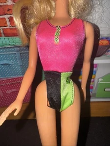 Traje de baño vintage Barbie Miko Beach Blast 1989 solamente - Imagen 1 de 2