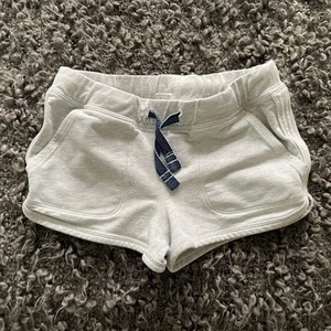 Ivivva by Lululemon Good Feels Shorts Girls Size 6 Light Gray Cotton - Picture 1 of 8