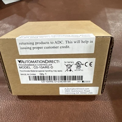 Automation Direct Click C0-10ARE-D 8pt in 6pt out Ethernet Programmable Control - Image 1 of 4