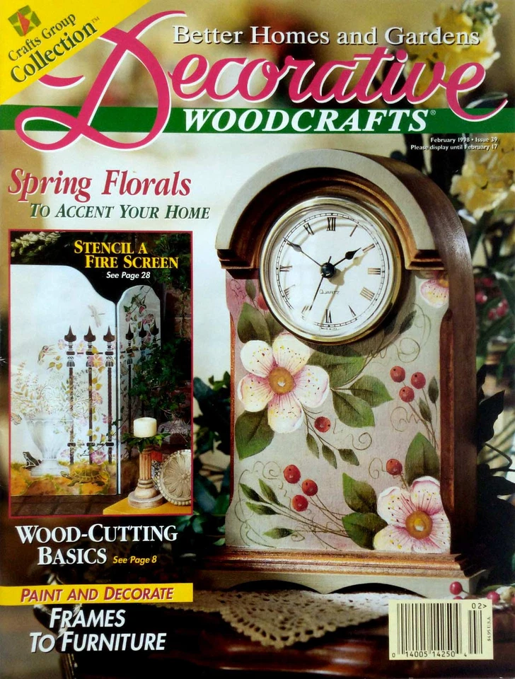 [Single Issue] Better Homes & Gardens Decorative Woodcrafts February 1998 - Image 1 of 1
