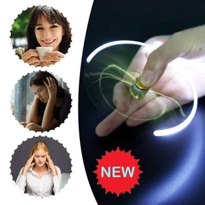 Fidget Spinner Pen Stress Relief Toy, LED Ball Pen  H OT - Picture 1 of 18