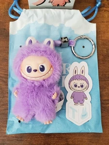 100% AUTHENTIC! Mini Labubu "T" PURPLE LETTER Pin For Love PENDANT POP MART!🔥E3 - Picture 1 of 7