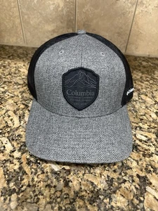 Parche Columbia Malla Snapback Sombrero Gris/Negro Escena Montaña O/S (Nuevo con Etiquetas) - Imagen 1 de 9