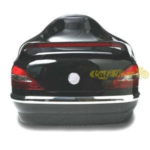 Bauletto rigido in abs con luce Tour Pack per moto custom 40 litri - Imagen 1 de 5