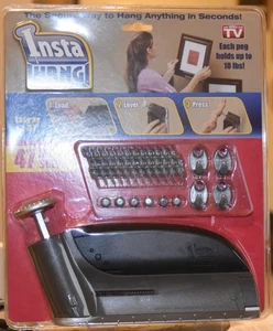 NEW FACTORY SEALED Insta Hang 47 Piece Set Wall Hanging Kit As Seen on TV - Picture 1 of 2