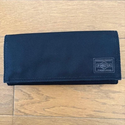 Bolsa carteira longa preta PORTER Yoshida Kaban - Imagem 1 de 4