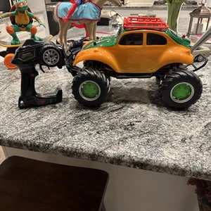 Teenage Mutant Ninja Turtles Elite 4x4 Monster Beetle Truck RC Jada RARE TMNT - Picture 1 of 17