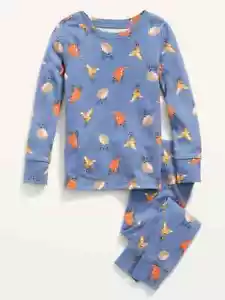 Neu mit Etikett Old Navy Forest Friends Schlafset Pyjama Igel Bär Fuchs Jungen 4T 5T - Bild 1 von 1
