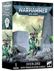 Overlord with Translocation Shroud Necrons Warhammer 40K New sculpt 2023 - Picture 1 of 1