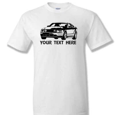 FORD MUSTANG 'STANG' 2005 - 2009 MUSCLE CAR  PERSONALIZED T-SHIRT - #CR008 Foto 1 de 3