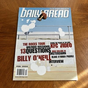 Daily Bread Inline Skate Magazine Feb. 2004 Brian Aragon Mindgame Senate Nice - Picture 1 of 10