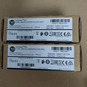 Neu fabrikversiegelt AB 1769-IF4/B CompactLogix 4-Kanal Analog Eingangsmodul 1769IF4 - Bild 1 von 5