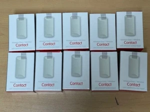 Lot 10 Ecolink WST-232 Honeywell Compatible Wireless Door/Window Sensors 345 Mhz - Picture 1 of 2