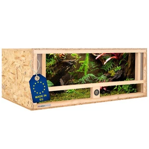ITA Terrarium 100x50x40 Frontbelüftung OSB Holzterrarium Holz Terrarien - Bild 1 von 6