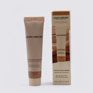 Laura Mercier crema idratante colorata perfezionatore pelle naturale SPF 30 4W1 fulvo 0,8 oz - Foto 1 di 6