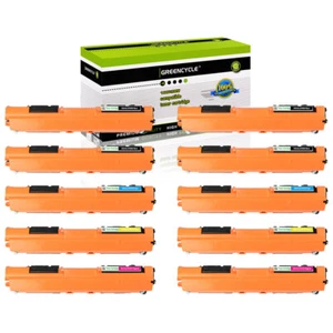 10PK CE310A 311A 312A CE313A 126A Toner Cartridge for HP Laserjet 100 MFP M175nw - Picture 1 of 12