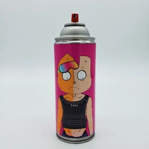 pop art Rusty cat Spray Paint Can by New york street artist PUKE. - Picture 1 of 10
