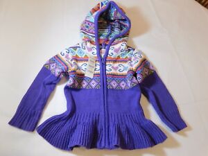 The Children's Place Baby Girls Long Sleeve Sweater Hoodie Purple Size Variation