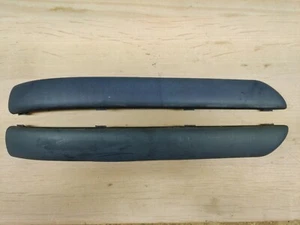 03 04 05 06 07 SAAB 9-3 93 BACK LEFT & RIGHT SIDE BUMPER MOLDING TRIM BLACK OEM - Picture 1 of 2