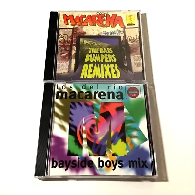 Los Del Rio 2 CD Single Lot: Macarena Bass Bumper Remixes, Bayside Boys Mix - Image 1 of 4