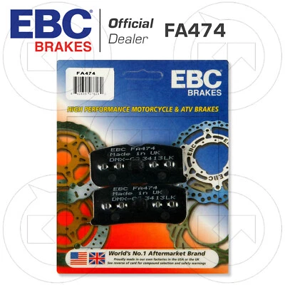 FRONT BRAKE PAD KIT EBC FA474 CAN-AM SPYDER SE5 GS 990 2008-2011 - Image 1 of 4