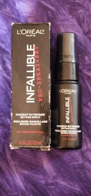 L'Oreal Infallible Pro Spray & Set Setting Makeup Extender 1Oz Travel Trial Size - Image 1 of 4