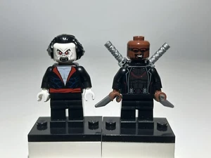 Lego Blade und Morbius Minifigur Lot 76178 76244 Marvel Spiderman Vampir NEU - Bild 1 von 5