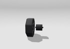 Ersatzkern für Tesa Tischabroller / 60570002 /  Ersatzrolle 76mm