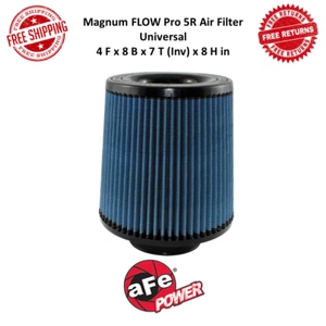 aFe 24-91009 Magnum FLOW Pro 5R Cotton Gauze Air Filter 4 F x 8 B x 7 T x 8 H in - Picture 1 of 12