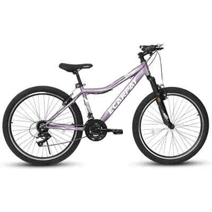 Ecarpat 24 Women's Mountain Bike, 21-Speed Steel Frame, V-Brake Commuter - Picture 1 of 8