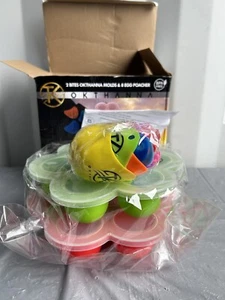 2 Air Fryer Silicone Baby Egg Bites Mould Lid - Picture 1 of 9