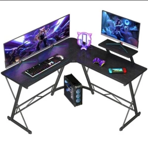 Elite Titan X L-Shaped Gaming Desk – Ultimate Pro Setup Precision Engineered - Picture 1 of 19