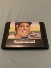 Tommy Lasorda Baseball (Sega Genesis, 1989) - Great Condition! Classic! Rare!