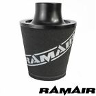 Ramair Medium 80mm OD Black Aluminium Neck Performance Intake Air Filter