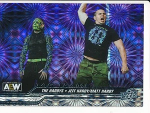 #75 HARDYS 2024 Upper Deck AEW Wrestling EQUIPOS DE ETIQUETA PYRO JEFF MATE RESISTENTE - Imagen 1 de 2