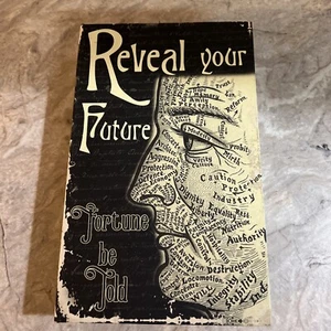 NEW Wooden Faux Book Box Reveal Your Future, Fortune be Told, Psychic 11" - Picture 1 of 6