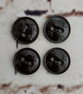 BSA Uniform, 4 Boy Scout 5/8 Inch Shirt Buttons, Replacement Loose Buttons, Used - Picture 1 of 4