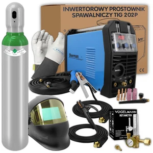 Sherman TIG DC 202P Poste à souder PULSE TIG HF & MMA ARC 200A IGBT - jeu n°1 - Imagen 1 de 9