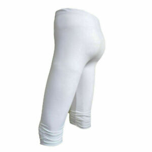 Women's Stretch Cotton Capri Leggings Yoga Pants Slim Gym Fitness Jog Plus Size