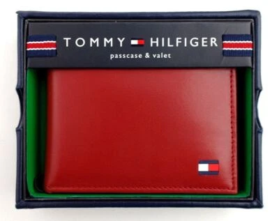 Tommy Hilfiger Men's Premium Leather Credit Card ID Wallet Passcase 31TL22X046 - Image 1 of 4
