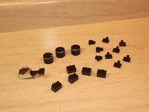 Philips PA-1000B Preamplificador Original Interruptor de Alimentación y Perillas Pieza - Imagen 1 de 7