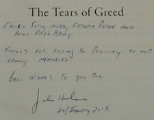 Holmes, John C. .. The Tears of Greed