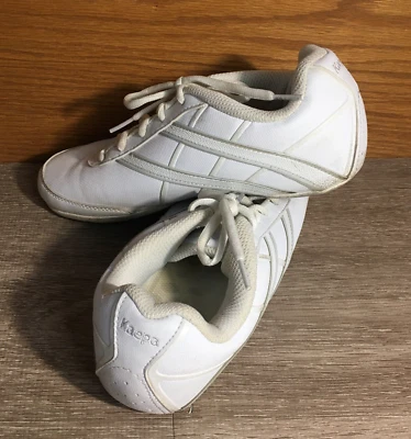 Zapatos de porristas de cuero Kaepa para mujer 7 tacones acolchados plantilla de arco acolchada Foto 1 de 4